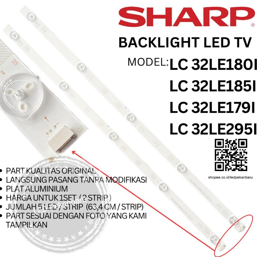 Cuci Gudang Backlight Tv Led Sharp Lc-32Le185I 32Le180I Bl 32Le180 32Le185