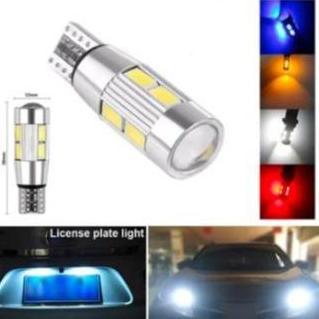 Lampu LED T10 Senja / T10 Canbus / Sen 10 Mata 5730 Lensa Canbus Projector Projie Mobil Motor Alqsho