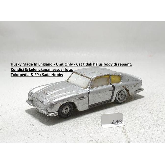 DIECAST VINTAGE HUSKY ASTON MARTIN DB6 ENGLAND UNIT ONLY MINUS REPAINT MIX99