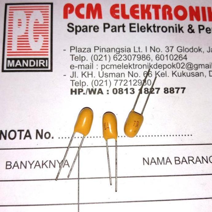 TANTALUM 4.7UF 35V 4.7UF35V 4UF7 4.7 UF 475 TANTALUM POLAR CAPACITOR PCMED