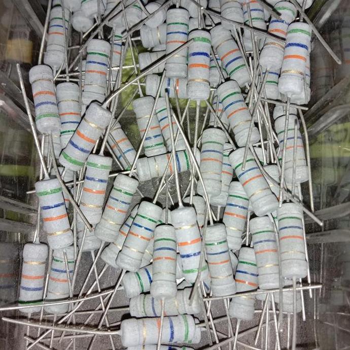 RESISTOR 56K 56KOHM 56 K 2WATT 2 WATT TOLERANSI 5% PCMED