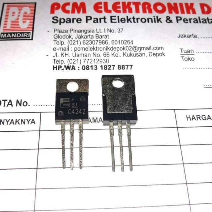 C4242 C 4242 2SC4242 2SC TR TRANSISTOR TO220 TO-220 PCMED