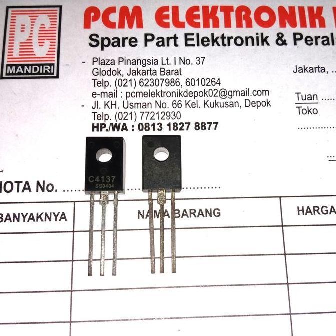 C4137 2SC4137 2SC 4137 2SC 2 SC TR TRANSISTOR TO126 PCMED