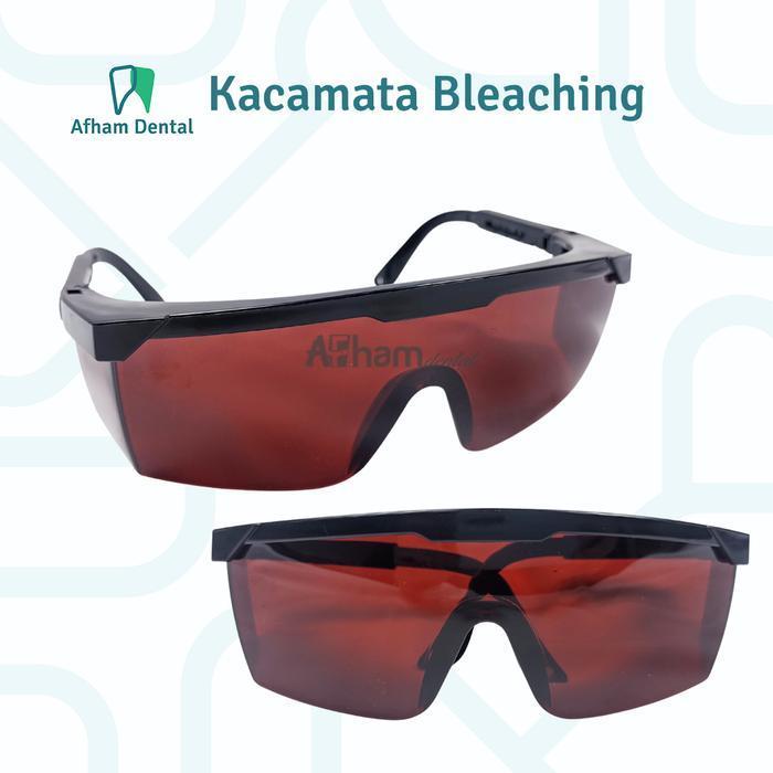 Kaca mata Light cure laser bleaching whitening gigi