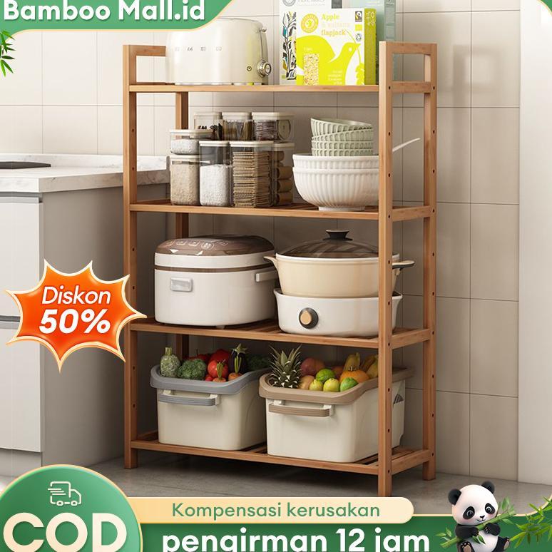 Banting Harga Rak Dapur Rak Dapur Bambu Rak Bumbu Rak Dapur Serbaguna Botol Bumbu Rak Rak Dapur Susu