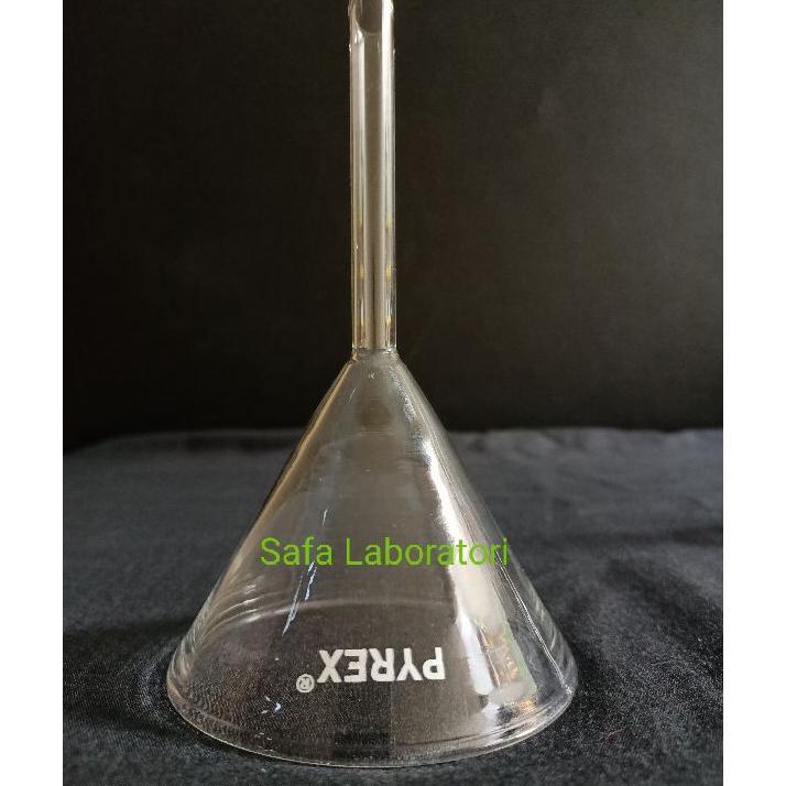 Corong Kaca Diameter 100Mm Pyrex / Glass Funnel / Corong Kaca Laboratorium