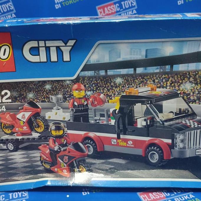 LEGO CITY 60084 RACING BIKE TRANSPORTER MIXX27