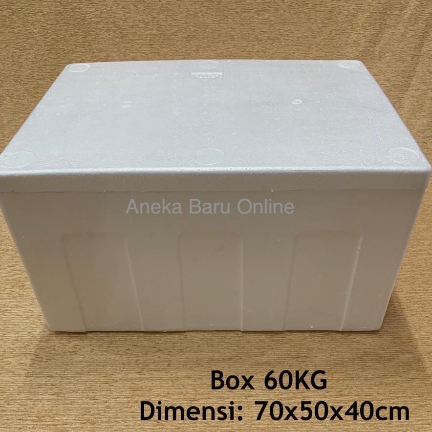 60Kg Box Gabus Styrofoam / Sterofoam (70 X 50 X 40Cm) Surabaya