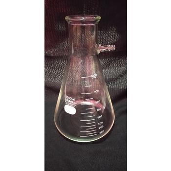 Erlenmeyer Pipa Samping 1000 Ml / Filtering Flask 1000 Ml Iwaki