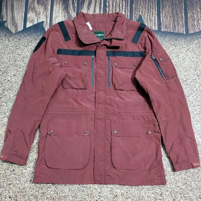 PREMIUM / jaket parka mountain EIDER outdoor jaket multi big pocket banyak saku casual murah bagus s