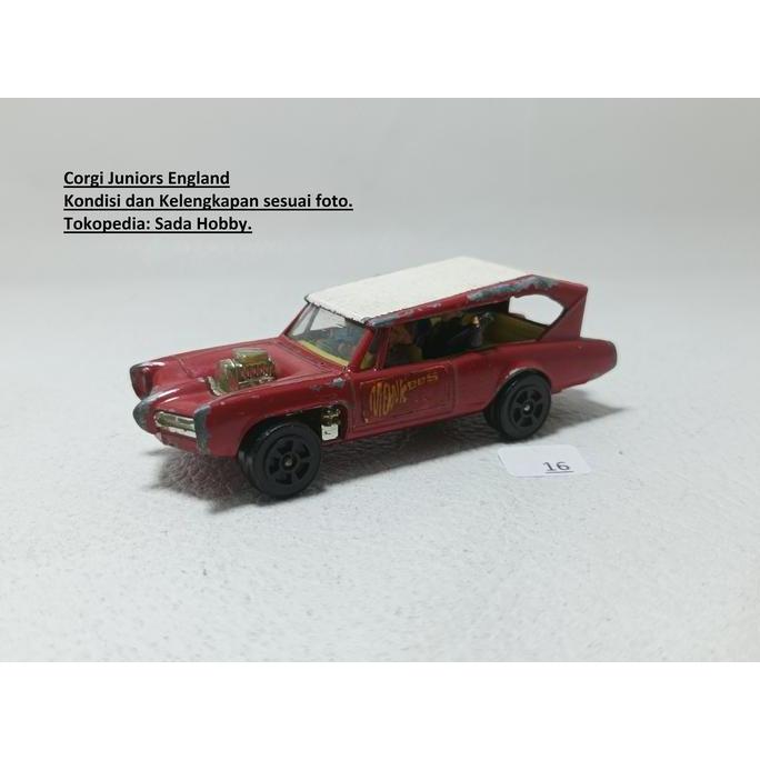 RARE VINTAGE DIECAST CORGI JUNIORS MONKEEMOBILE UNIT ONLY MIX99