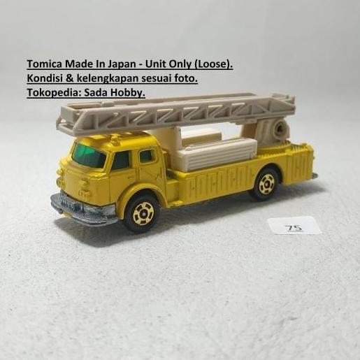 TOMICA FOREIGN F33 AMERICAN LADDER CHIEF JAPAN YELLOW UNIT ONLY MIX99
