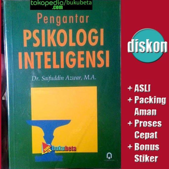 PREMIUM / Pengantar Psikologi Intelegensi - Saifuddin Azwar