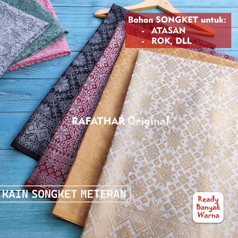 TERBARU KAIN SONGKET PALEMBANG SONGKET METERAN KAIN SONGKET METERAN BAKAL ROK SONGKET KAIN TENUN SON