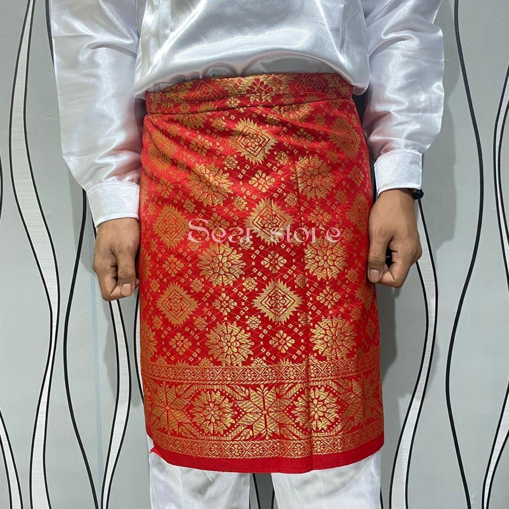 HOT DEALS SONGKET PRIA MELAYU/SONGKET BAPAK/TUMPAK SONGKET/KAIN SAMPING MELAYU/SONGKET PALEMBANG/KAI