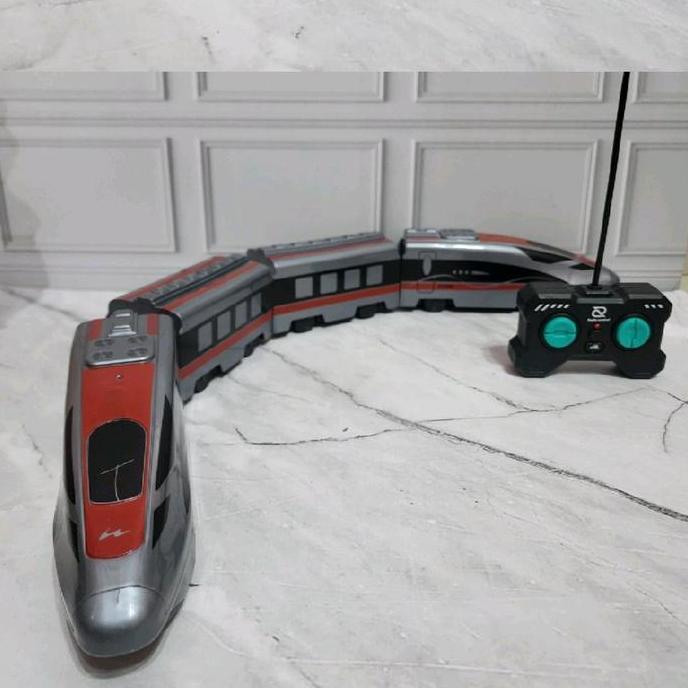Mainan Remote Control Kereta Api Cepat MRT - Mainan RC Kereta Api