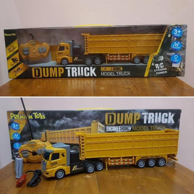 Mainan RC Car Truck Fuso - Mainan Remote Control Mobil Truk Tanah