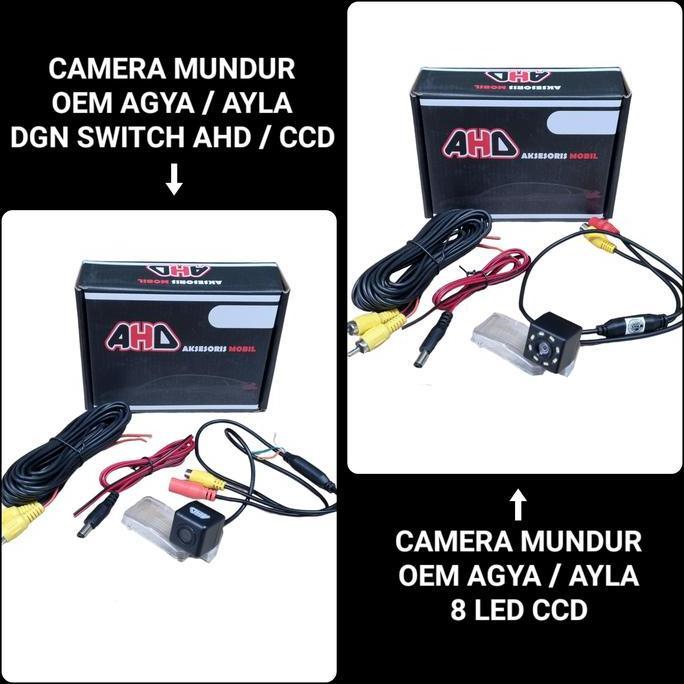 AHD CAMERA MUNDUR / REAR CAMERA OEM TOYOTA AGYA DAN DAIHATSU AYLA