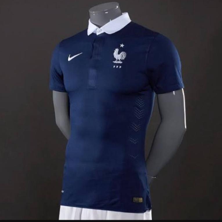 Jersey Retro France 2014-2015 Home Ukuran S-XL