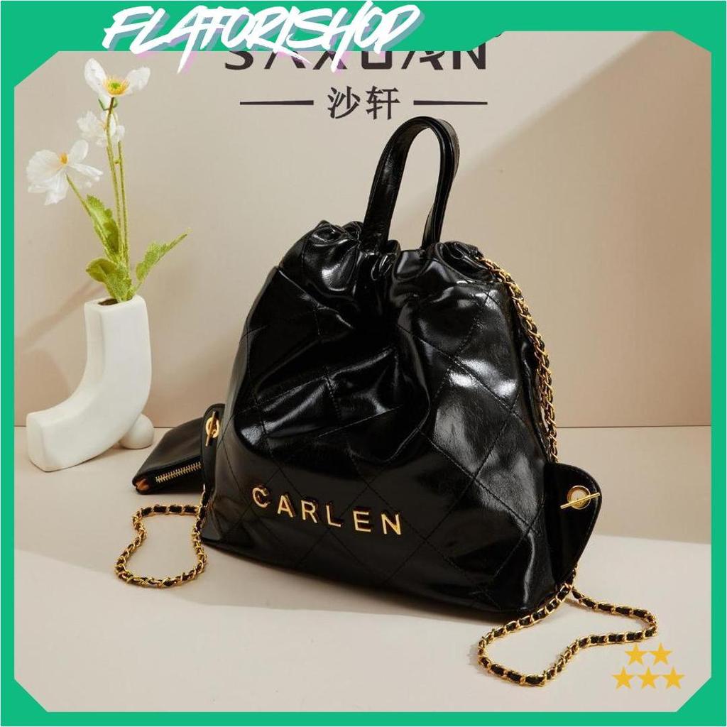 MULTIFUNGSI Tas Premium SAXUAN Original Tas Ransel Wanita Tas Serut Wanita TF8440 STI Termurah