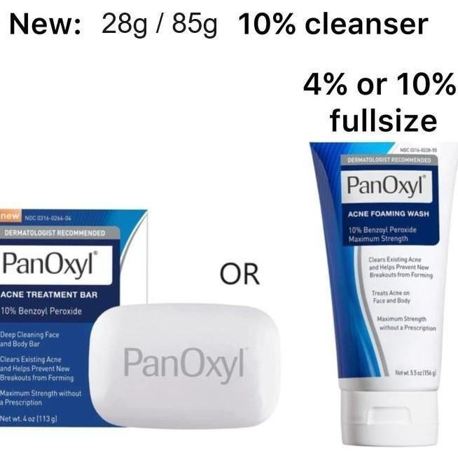 PanOxyl Creamy Acne Wash 4% 10% Benzoyl Peroxide Face Cleanser ___maxie Oasis