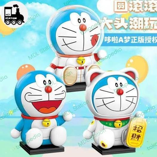 QMAN KEEPPLEY 3D BRICK - DORAEMON SERIES BLOCK FIGURE MDLS27