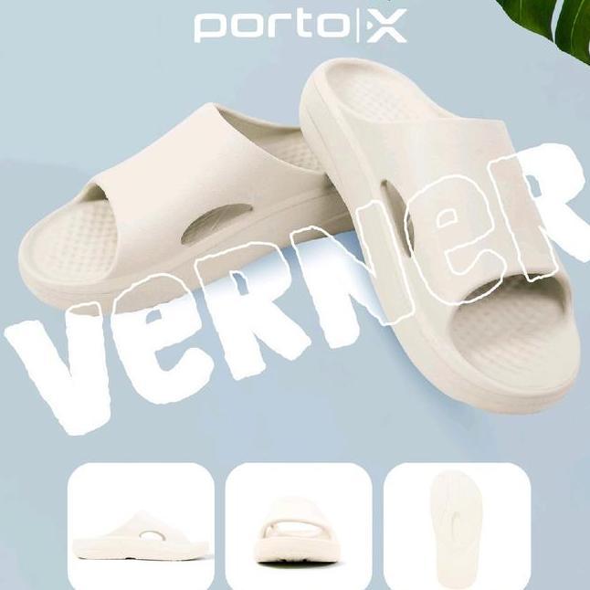 Slippers Portox Verner Sandal Pria Wanita Empuk Ringan