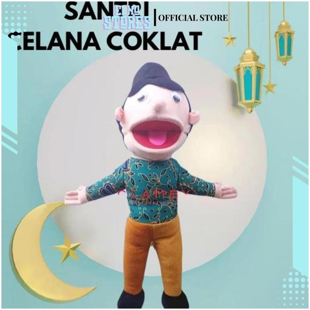 Boneka Ventriloquist Muppet Santri Anak Laki-Laki /Boneka Muppet Cablak Donggeng CI Cod