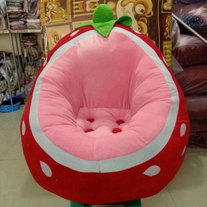 Sofa anak karakter buah lucu empuk