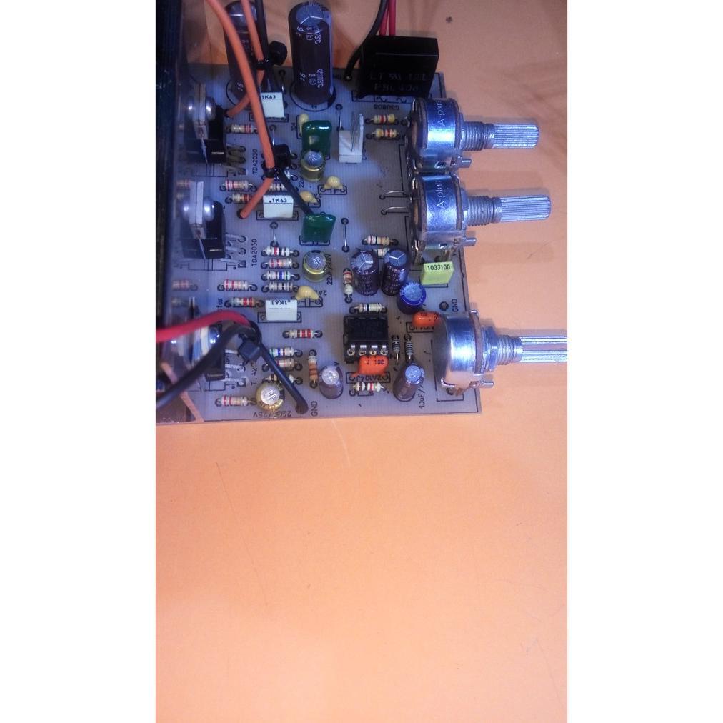 DIY Audio HOME AMPLIFIER TDA 2.1 Channel Stereo. R1