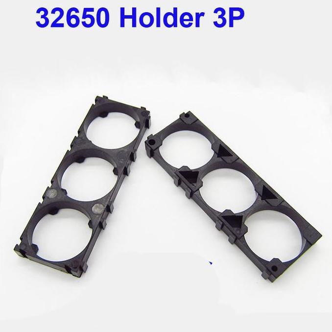 Bracket Braket Baterai Rakitan Lithium battery holder 3P 32650 32700 Alqshop