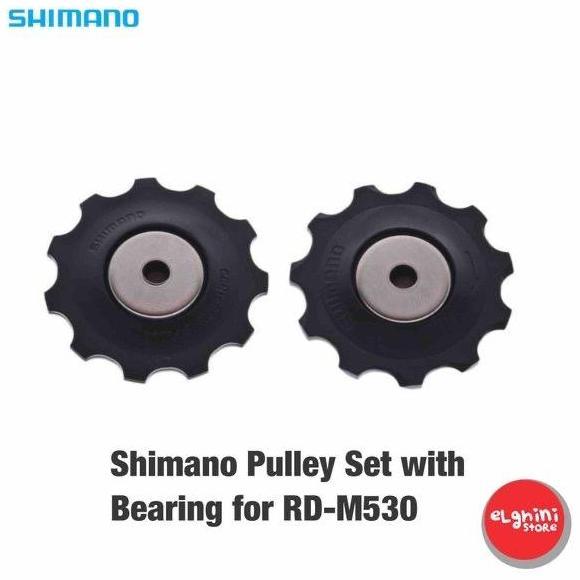PULLEY SET SHIMANO WITH BEARING FOR RD-M530 READY STOCK