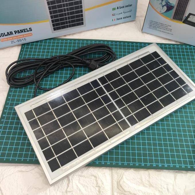 Paket Lampu Solarcell Aio 8Wp Lampu 25W Dg Remot Lampu Taman Pju Solar