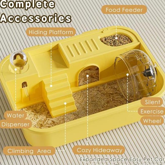 Kandang Hamster Hamster Sugar Glider Cage Hamster Cage Portable