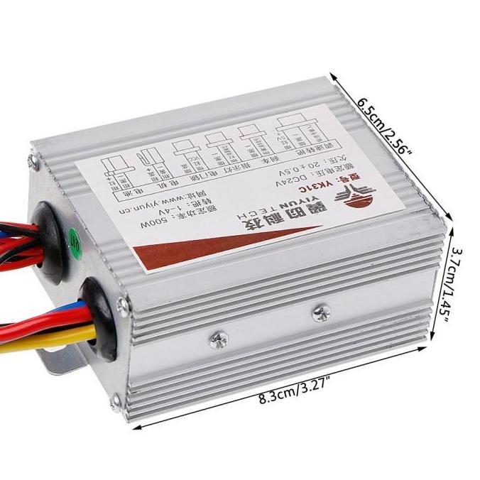 Controller Sepeda Listrik Kontroller Brushed 24V 500W Sepeda Sikat