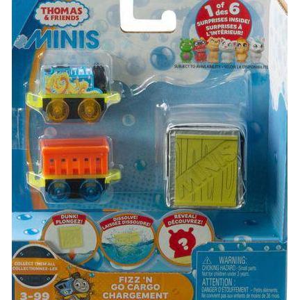 THOMAS MINIS - THOMAS FIZZ N GO CARGO SURPRISE SET MDLS27