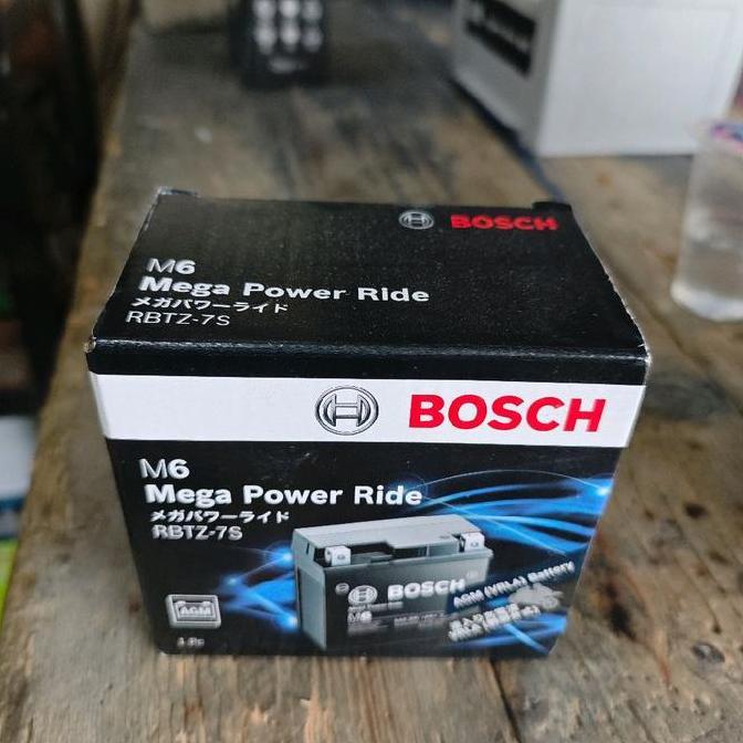 NEW AKI BATERAI KERING BOSCH RBTZ7S/GTZ7S/GTZ6V 6AH VARIO 125 NMAX NEW SATRIA FU