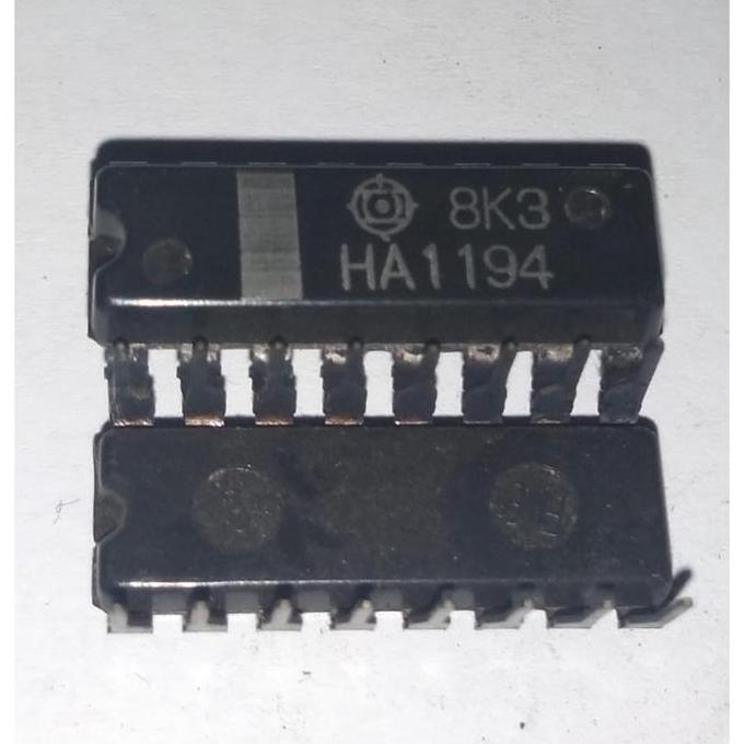 BEJ27 IC HA1194 RADIO TV TOUCH CONTROL SENSOR TUNING IC DIP16 HITACHI