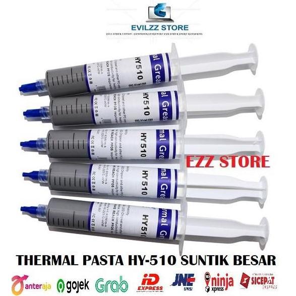 DB38 >> THERMAL TERMAL PASTA PASTE PROCESSOR LAPTOP HY-510 HY510 SUNTIK BESAR