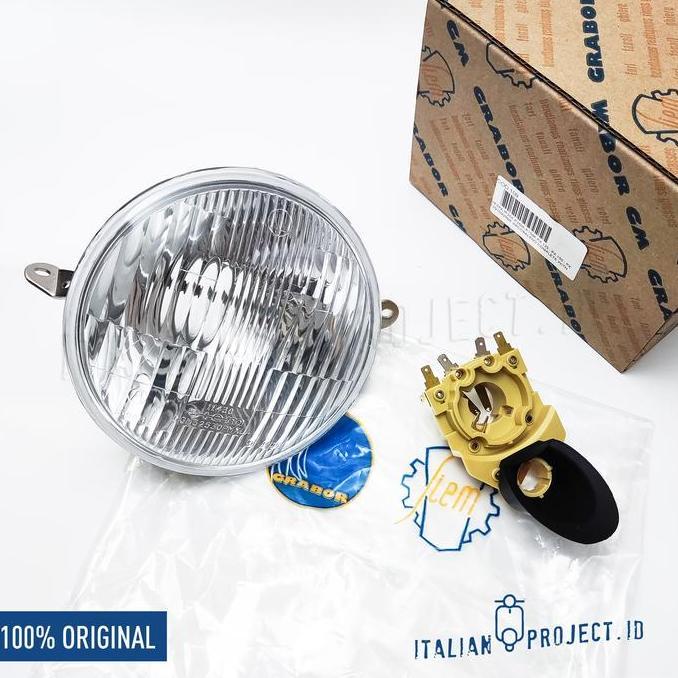 Headlamp Siem Vespa PX Bulat PX Arcobaleno