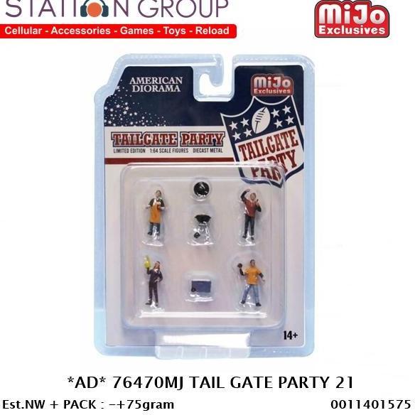 AMERICAN DIORAMA 76470MJ TAIL GATE PARTY- DIECAST
