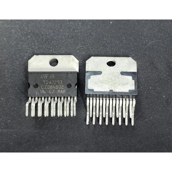 BEJ27 IC TDA7297 15W DUAL BRIDGE AMPLIFIER UTK AUDIO TV DAN PORTABLE RADIO