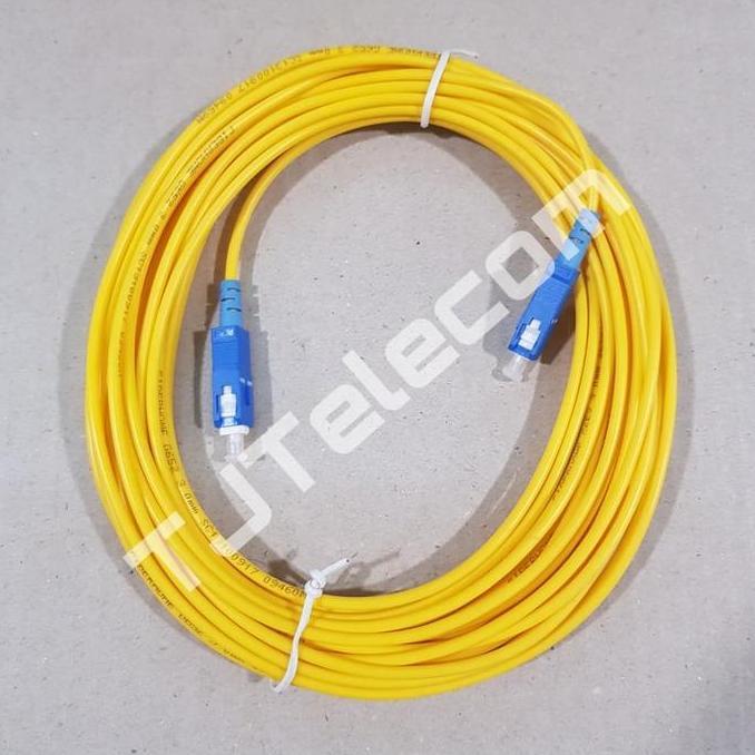 DN43 - patchcord SC SC 10 meter / patchcord sc-sc 10 meter simplek Singlemode