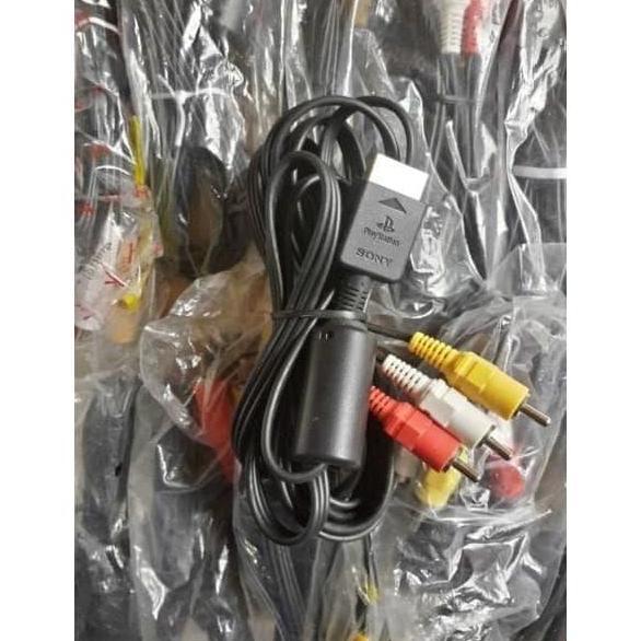 Kabel AV RCA Playstation PS1 PS2 PS3 Fat Slim Superslim