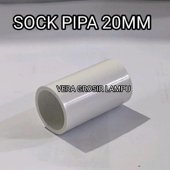 Sock pipa conduit 20mm / Sok pipa listrik conduit 20mm Boss legrand dan pipa listrik lainnya