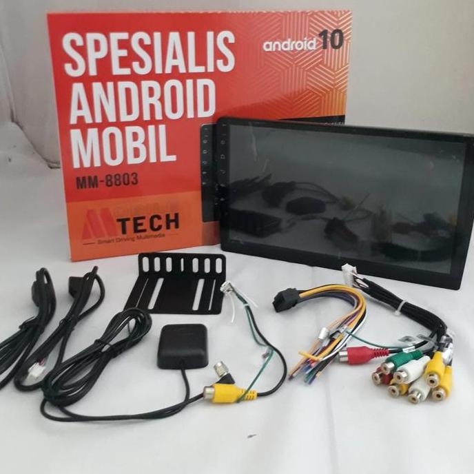 Head unit double din mtech mm-8803 android 10 inch