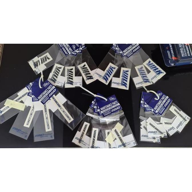 VIRALL STIKER VELG VOLK RAYS REPLACEMENT STICKER TE37 & CE28 //