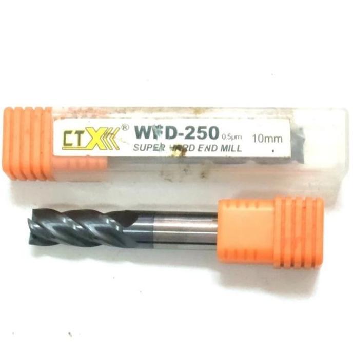 FLAT CARBIDE/ENDMILL CARBIDE 10MM CTX WFD-250 1075MM HRC45 HIGH QUALITY