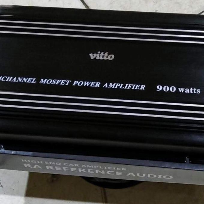 Power Amplifier Bus / Truck 4 Chanel Vitto/Vittoline 24 Volt DC Car