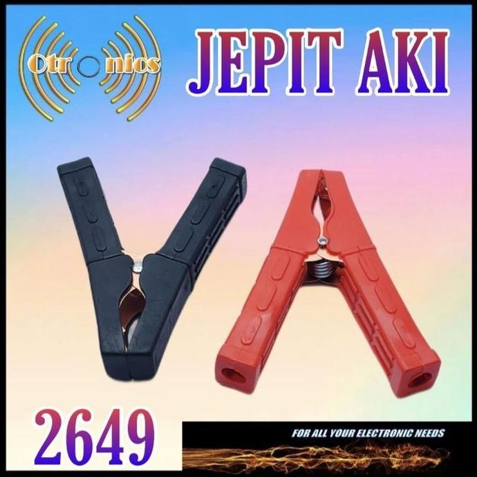 Allcs- Jepit Buaya Aki Jepitan Aki Besar 100A 00A 1Set